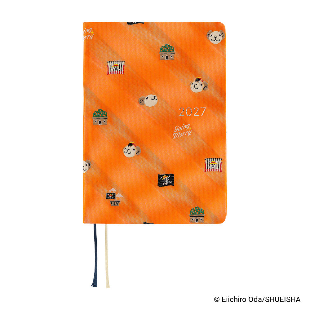 Hobonichi Techo A6 HON 2027 - ONE PIECE magazine: Very Very Merry! (January Start) (Japanese)