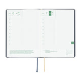 Hobonichi Techo A6 HON 2027 - Slash: Navy (January Start)