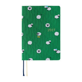 Hobonichi Techo A6 HON 2027 - Bow & Tie: Sheep Sheep Sheep (January Start)