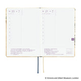 Hobonichi Techo A6 HON 2027 (Japanese) - V&A Series: Vine (January Start)
