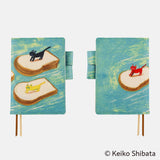 Hobonichi A6 Cover - Keiko Shibata: Bread Floating in the Wind