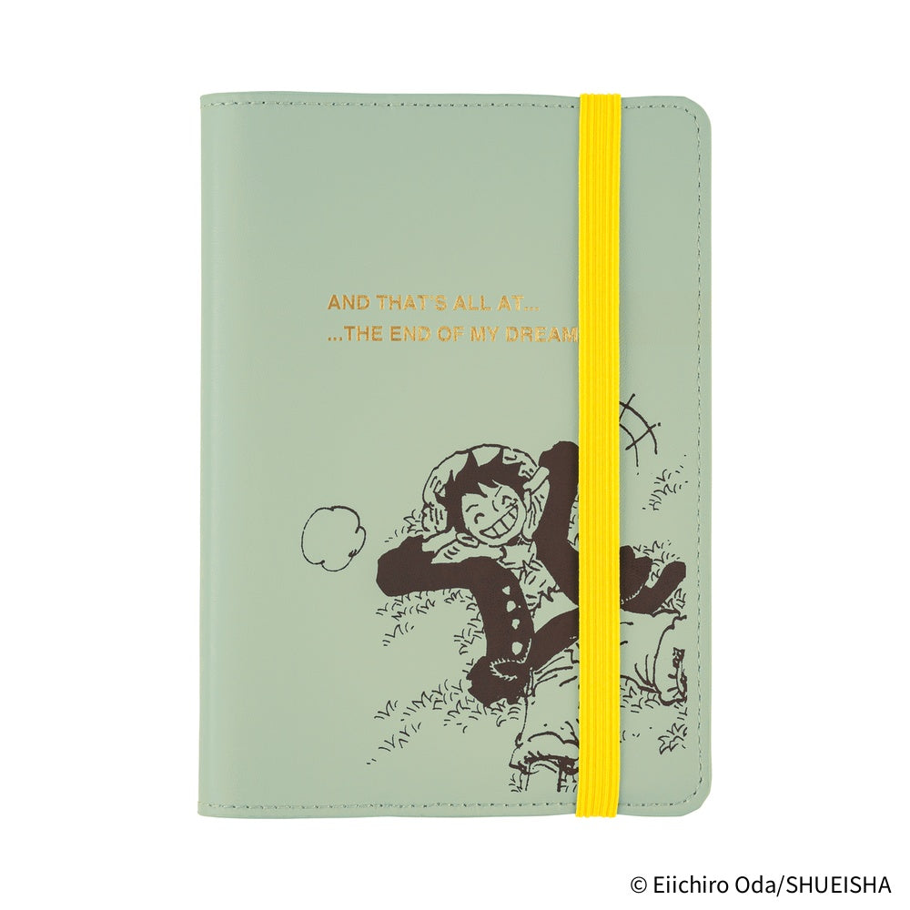 Hobonichi A6 Cover - ONE PIECE magazine: End of Luffy’s Dream (Mint Green)