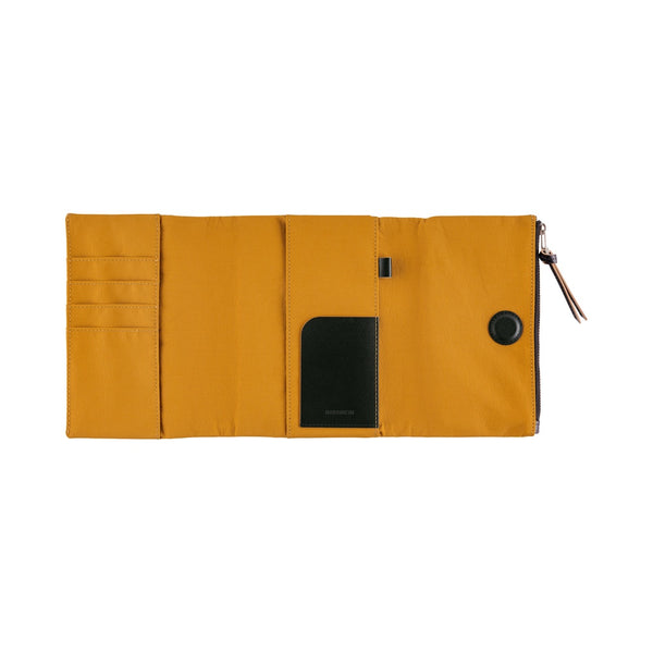 Hobonichi A6 Cover - Tragen: Mustard