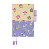 Hobonichi A6 Original Cover - Unsodo: Bijutsukai (Plum and Dianthus)