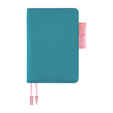Hobonichi A6 Cover - Colors: Blue Parasol