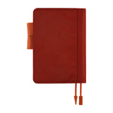 Hobonichi A6 Cover - Colors: Bordeaux Terracotta