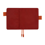 Hobonichi A6 Cover - Colors: Bordeaux Terracotta