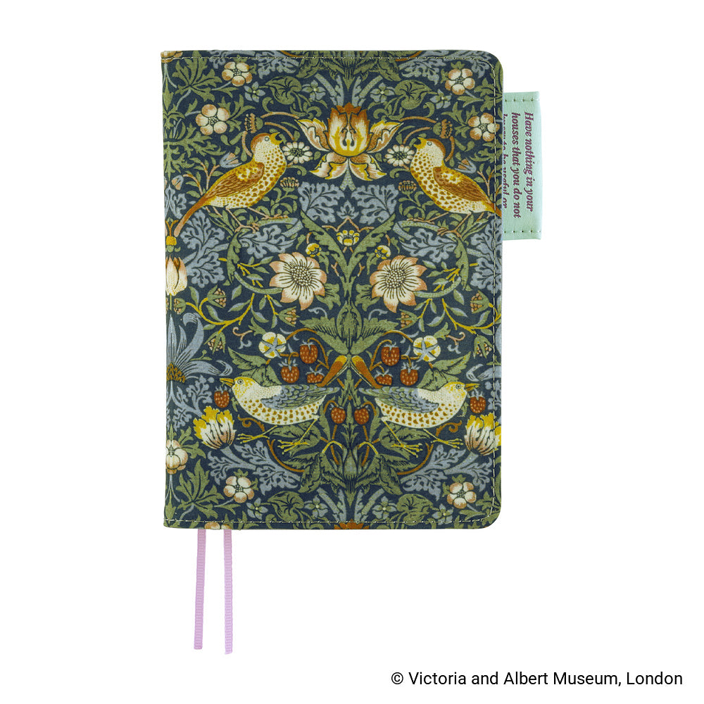 Hobonichi A6 Cover - V&A Series: Strawberry Thief