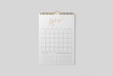 2024 Floral Foil & Letterpress Calendar