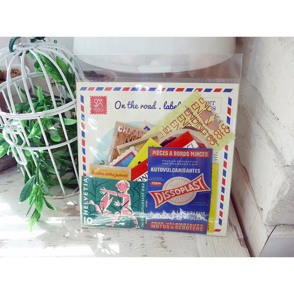 Suatelier On the Road Label Travel Stickers no. 2519