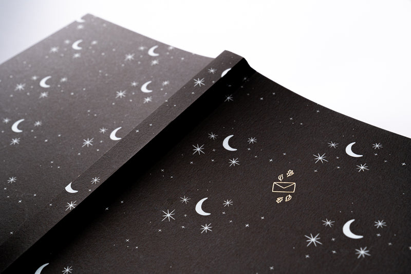 Hunter Paper Co. Moons  A5 Lined Notebook