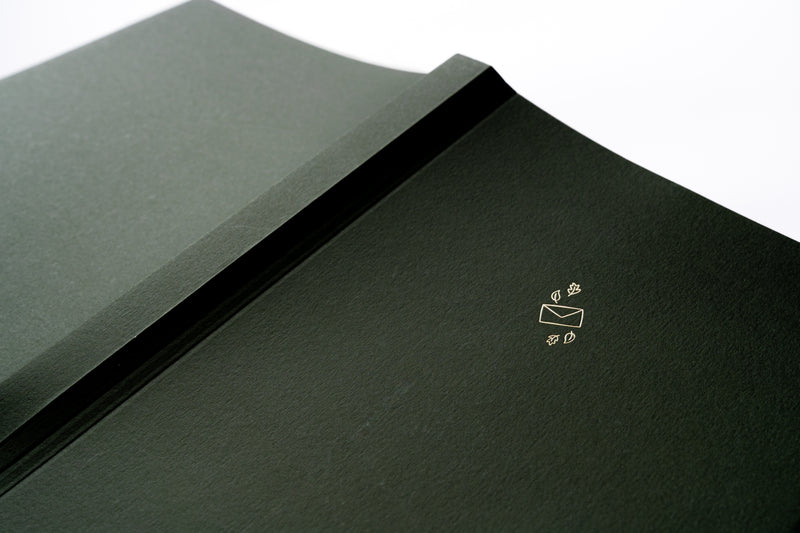 Hunter Paper Co. Forest Green A5 Lined Notebook