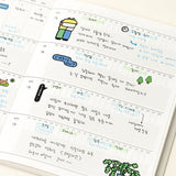Livework Life & Pieces Palette Time Undated Year Planner