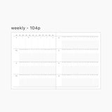 Livework Life & Pieces Palette Time Undated Year Planner