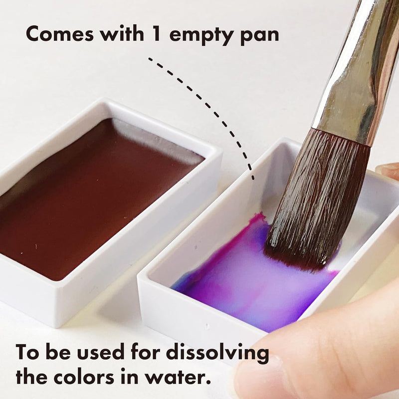 Kuretake Gansai Tambi Watercolour Granulating 5 colours set-1