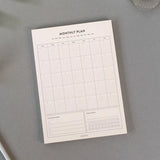 Paperian Monthly Plan A5 Desk Pad