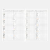 Hobonichi Techo 2027 A6 English Planner Book (January Start)