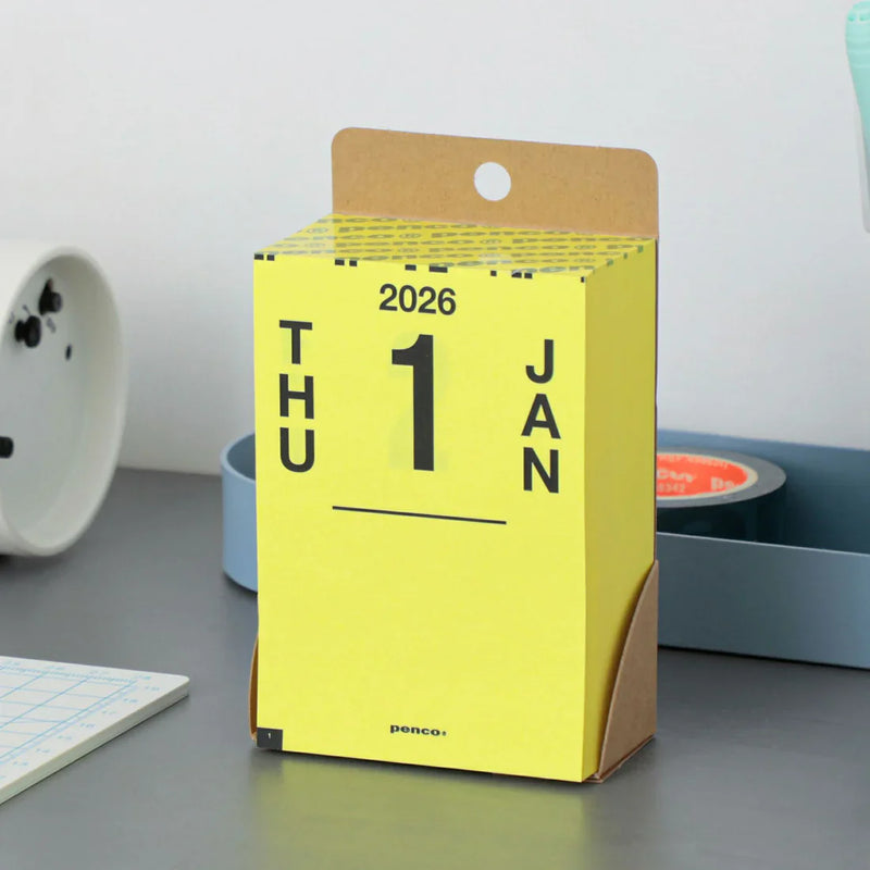 Hightide 2026 Daily Block Desk Calendar