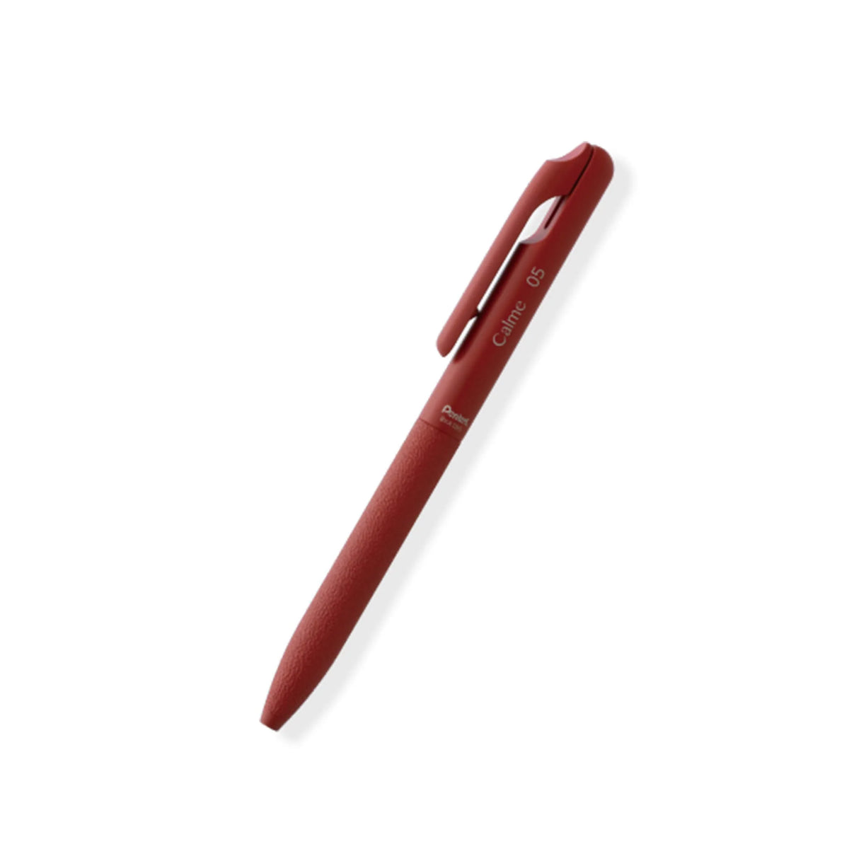 Pentel Calme Ballpoint Pen 0.5mm Red Ink