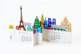 Good Morning City 2027 3D Desk Calendar