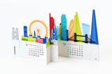 Good Morning City 2027 3D Desk Calendar