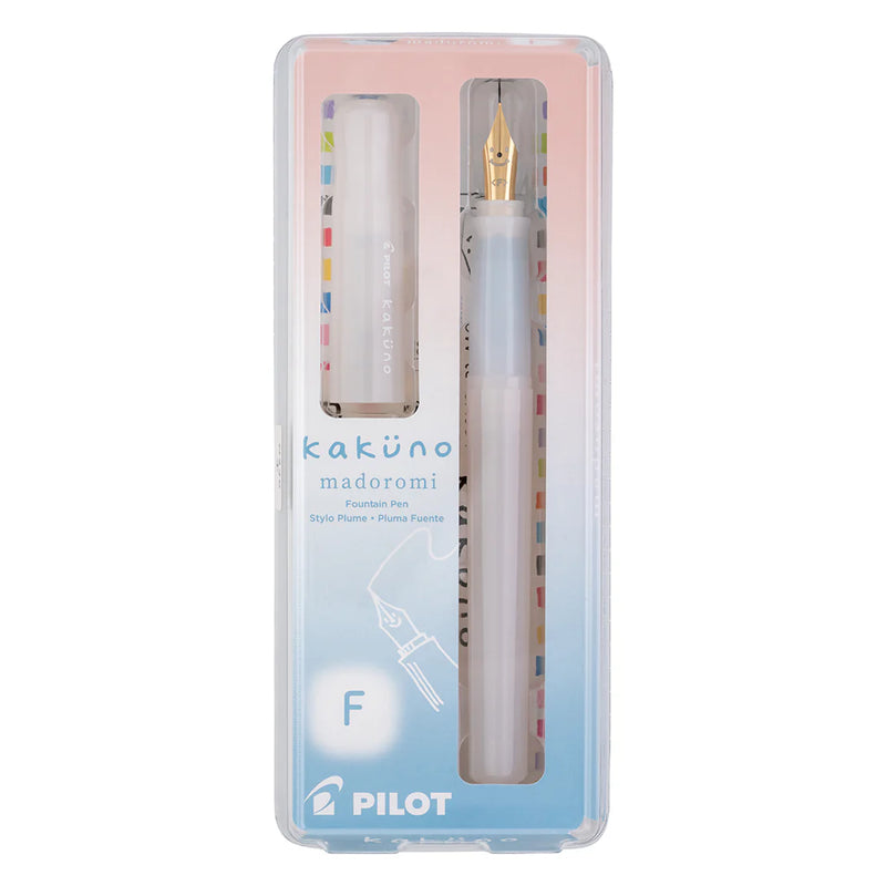 Pilot Kakuno Madoromi Colour Series  Fountain Pen - Ivory