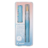 Pilot Kakuno Madoromi Colour Series  Fountain Pen - Blue