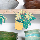 East End Press Houseplants Sewn Garland