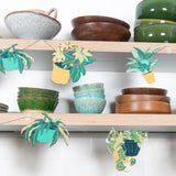 East End Press House Plants Sewn Garland