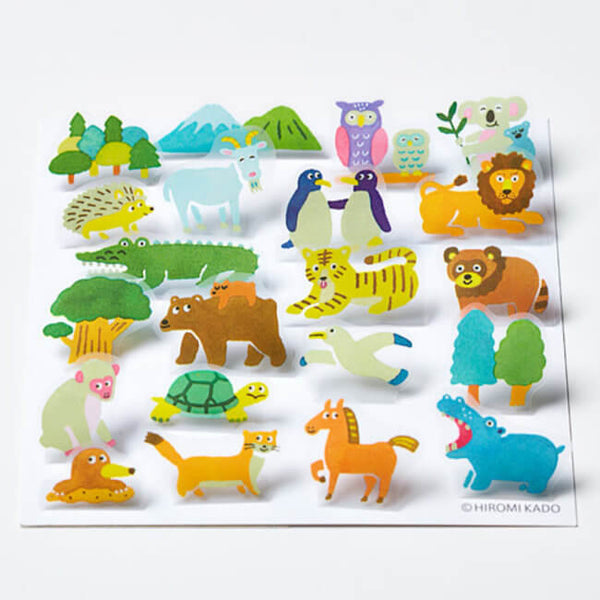 Pop Up Animal Stickers