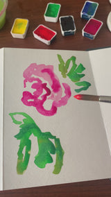 ROSA Watercolours - 2.5ml Refill Pans