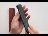 Galen Leather Single Fountain Pen Case / Pen Pouch