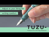 Sailor Tuzu Adjust Fountain Pen Translucent Navy