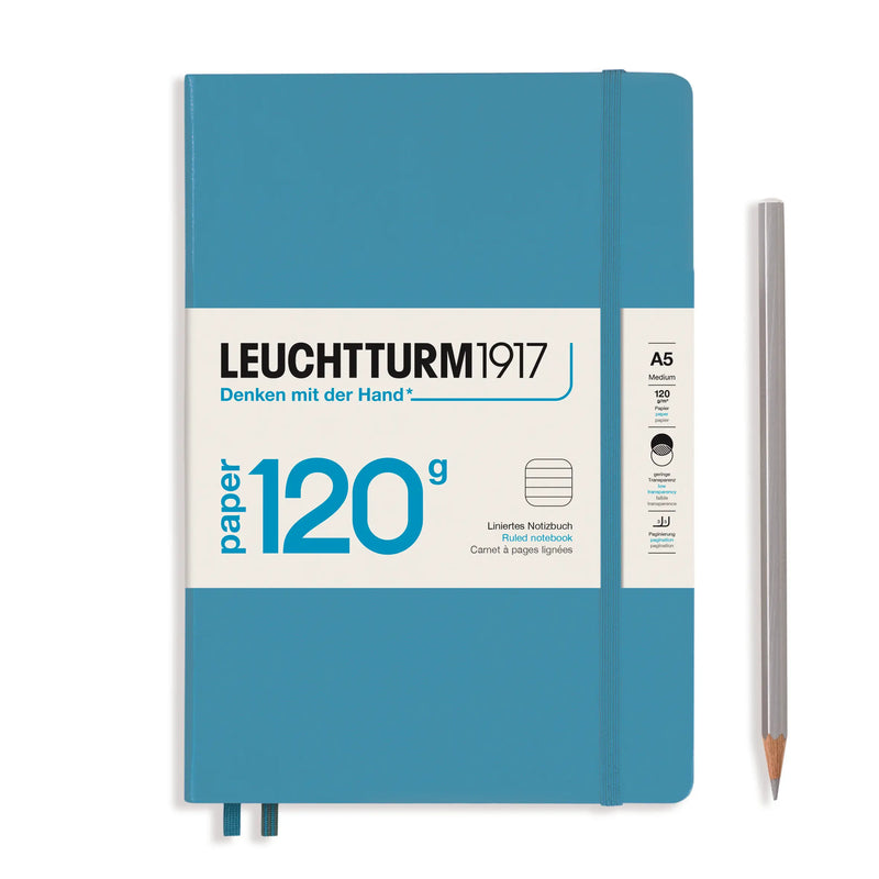 Leuchtturm 1917 A5 Hardcover Notebook 120gsm Lined