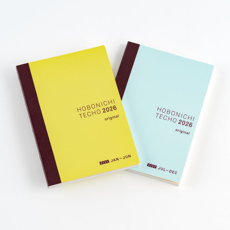 Hobonichi Techo 2026 Japanese A6 Original Avec Books (January Start)