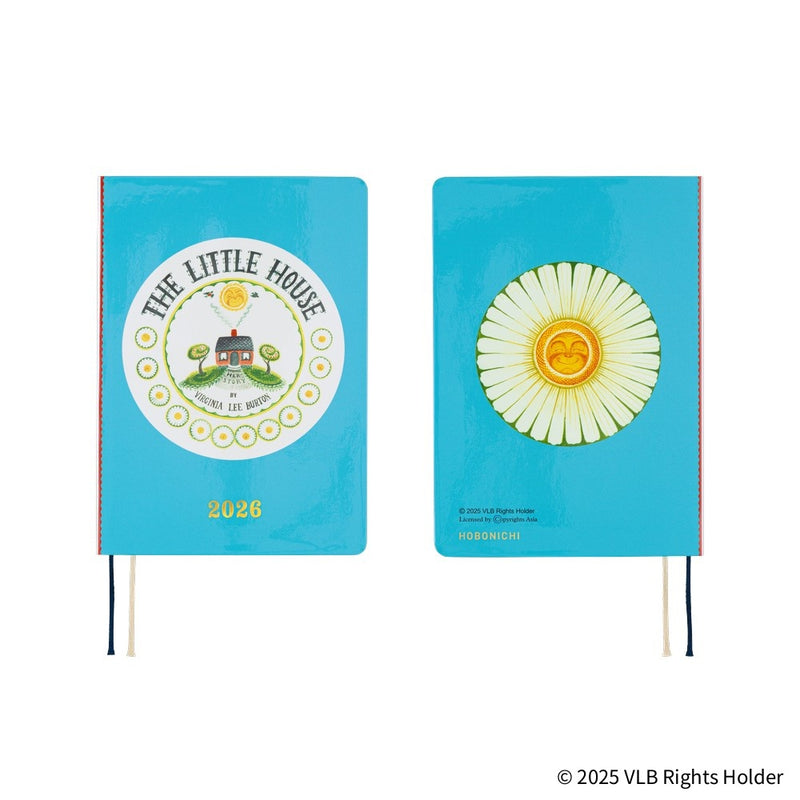 Hobonichi Techo A6 HON 2026 Virginia Lee Burton: The Little House (January Start)