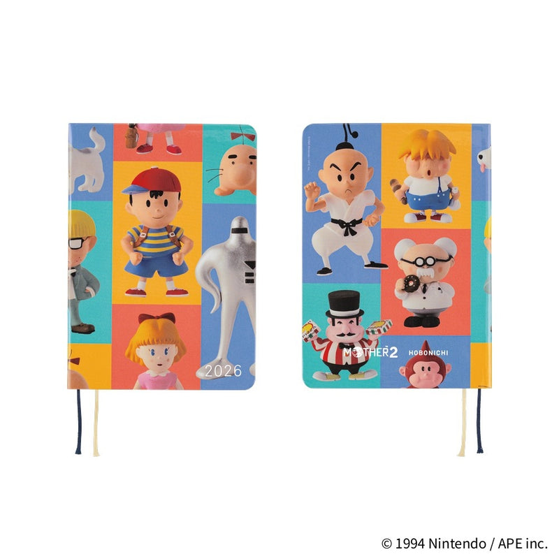 Hobonichi Techo A6 HON 2026 MOTHER: Clay Figurines (January Start)