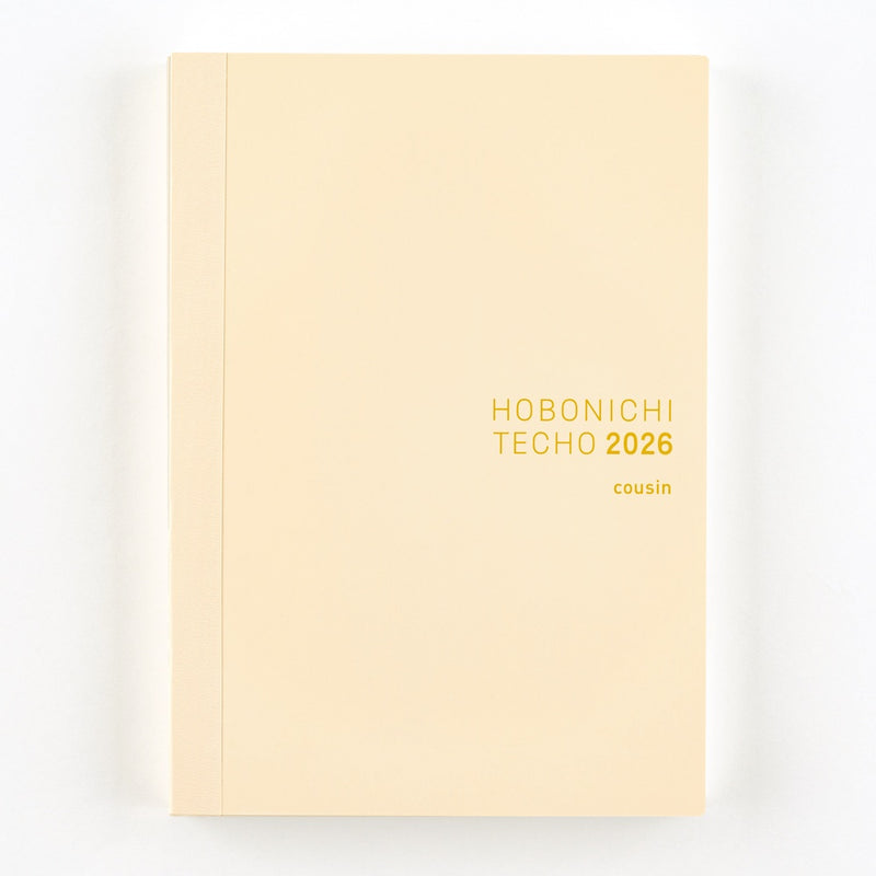 Hobonichi Techo 2026 English Cousin Book (January Start) A5