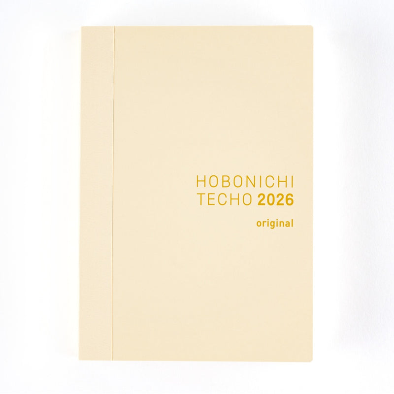 Hobonichi Techo 2026 English Original Book (January Start) A6