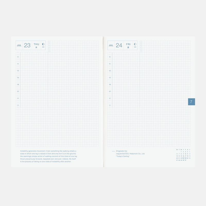 Hobonichi Techo 2026 English Cousin Book (January Start) A5