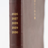Hobonichi 5-Year Techo Japanese Book (2026-2030) [A5 size]