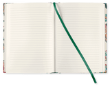 PaperStyle A5 Pattern Linen Bound Hardback Notebook - Ruled