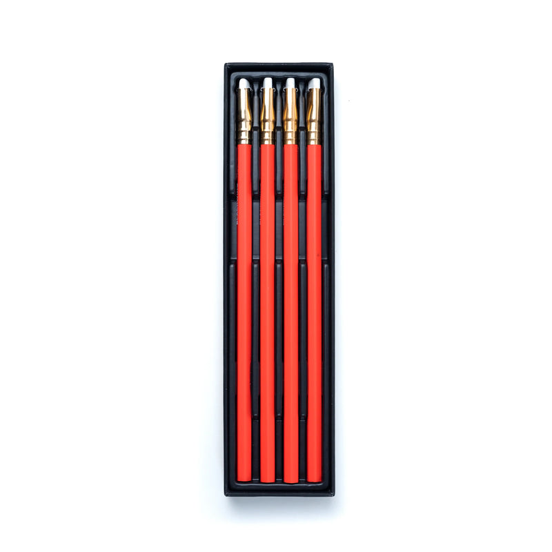 Blackwing Set of 4 Red Pencils