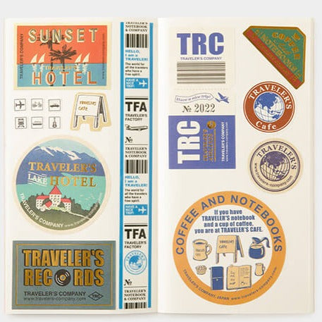 Traveler's Company Notebook Refill 031 Sticker Release Paper