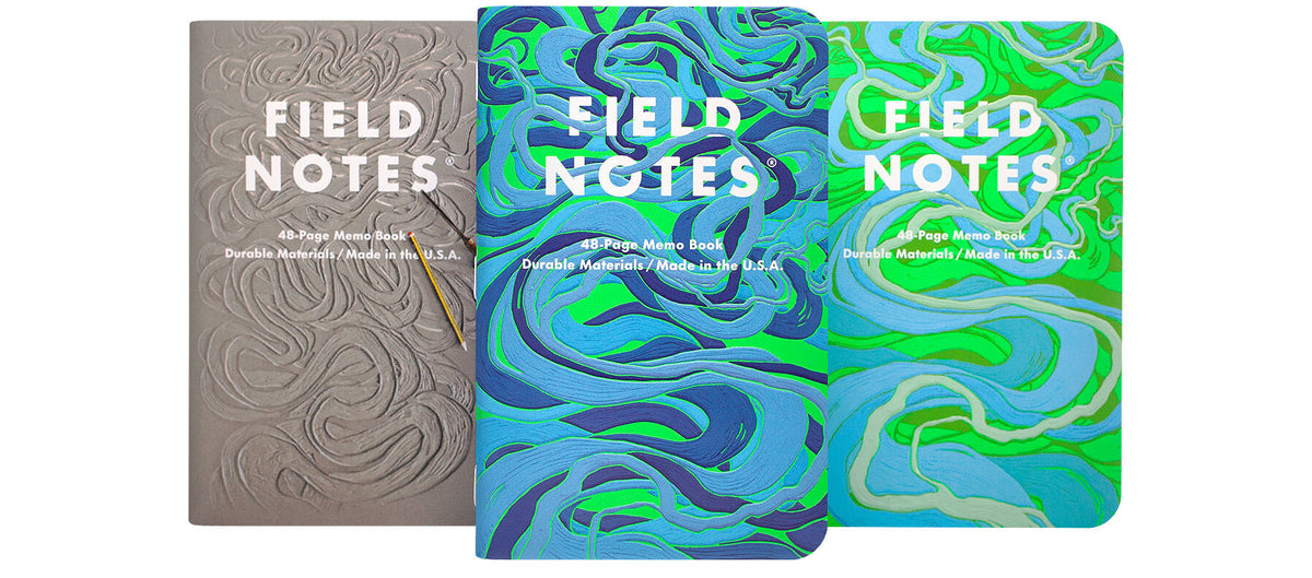 Field Notes Is a River Alive Pocket Notebooks - 3 Pack
