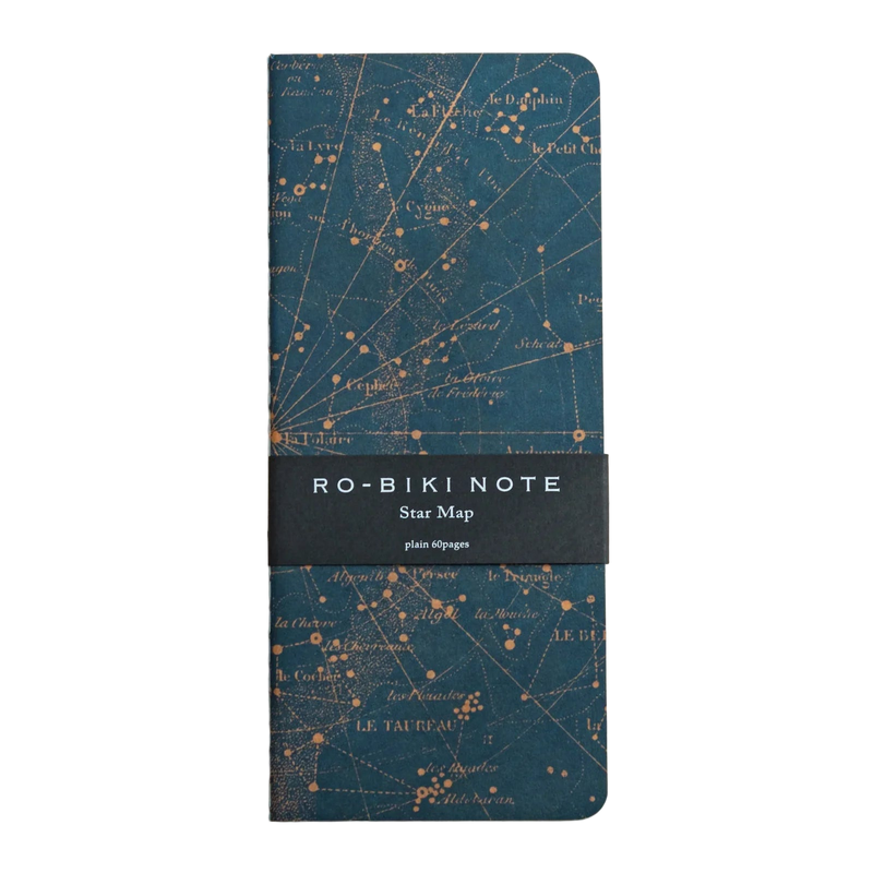Yamamoto Paper RO-BIKI Star Map Notebook - Blank