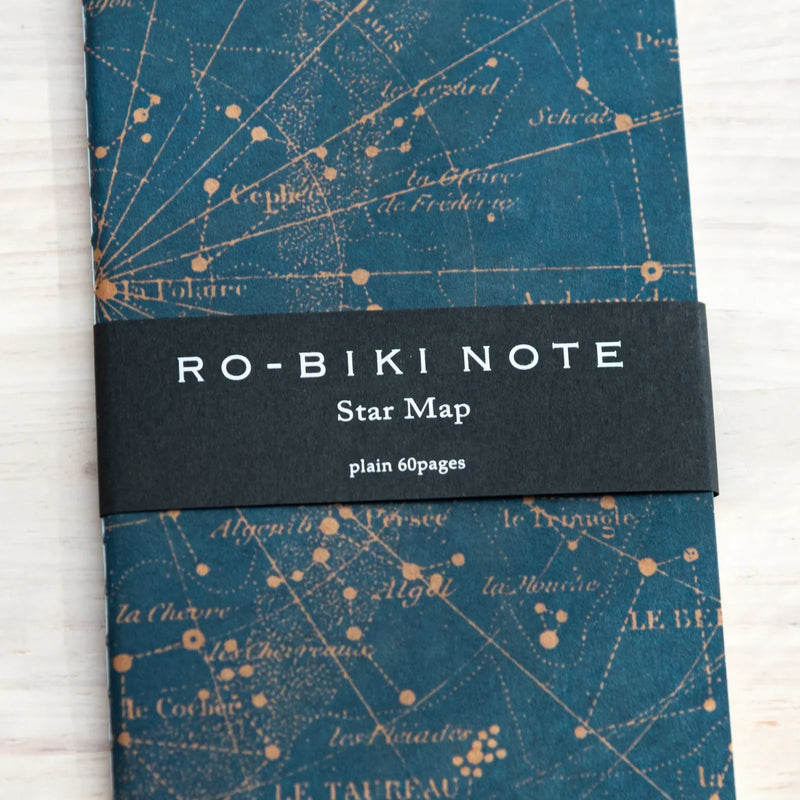 Yamamoto Paper RO-BIKI Star Map Notebook - Blank