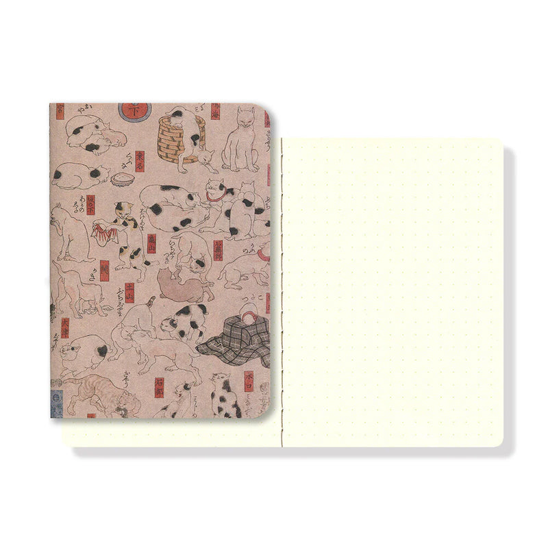 Yamamoto Paper RO-BIKI Museum Series Myokaikou Small Notebook - Dot Grid