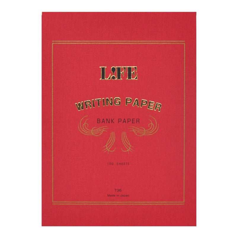 Life 'Bank' Writing  Paper Pad A5 100 Sheets