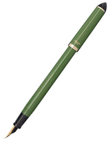 Sailor Fude De Mannen 55 degrees nib Green Fountain Pen